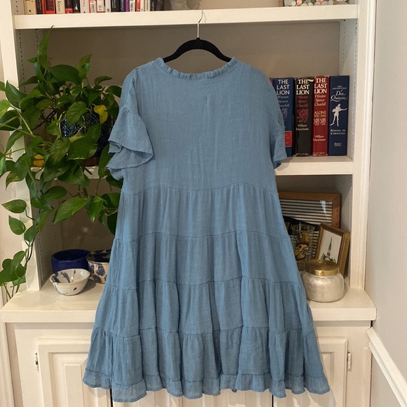The Impeccable Pig Light Blue Dress - Picture 3 of 3